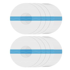 100Pcs Sensor Covers for Libre Waterproof Sweatproof Strong Stick Transparent Invisible Adhesive Patches No Glue Hole On The Center Long Lasting Tape