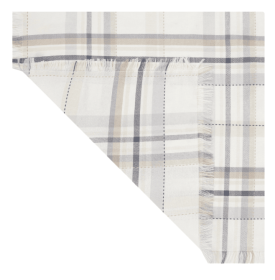 Better Homes & Gardens Monday Plaid Woven Table Throw - Multi Color - 50"x50"
