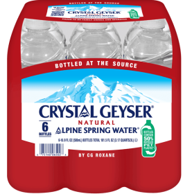 Crystal Geyser Natural Alpine Spring Water