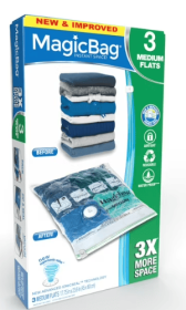 MagicBag Smart Design Instant Space Saver Storage - Flat Medium