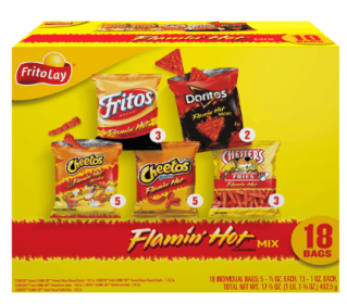Frito Lay Snack Mix, Flamin' Hot Flavored
