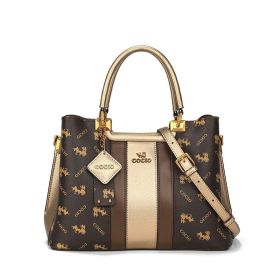 Senior texture old flower handbag multi-compartment Europe and the United States temperament women's bags cross-border hot bags