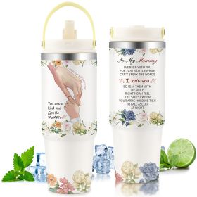 30oz Stainless Steel Cup (Option: Professional Skin care: Style43)
