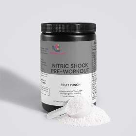 Nitric Shock Pre Workout Strength, Energy, Endurance, And Mental Focus Booster (Option: Professional Skin care: NITRIC SHOCK PRE WORKOUT)