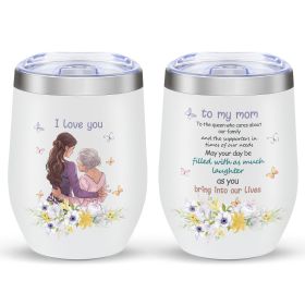12oz Eggshell Cup (Option: Professional Skin care: Style9)