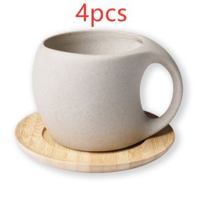 Healthy Pottery Cold Kettle Set (Option: Professional Skin care: Cup X4)