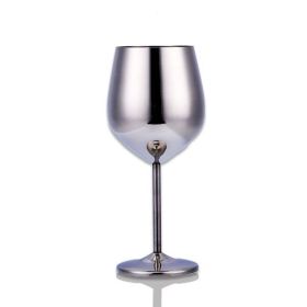 Stainless steel wine glass (Option: Professional Skin care: Stainless Steel)