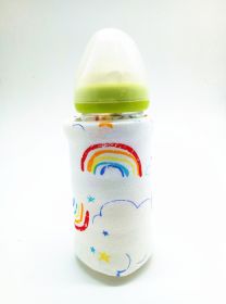 USB Milk Water Warmer Travel Stroller Insulated Bag Portable Baby Nursing Bottle Heater Cover Baby Food Warmer Bottle Warmer (Option: Professional Skin care: Rainbow)