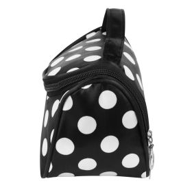 Travel Makeup Bag Portable Cosmetic Organizer with Cosmetic Mirror Waterproof Toiletry Wash Bag for Women (Option: Professional Skin care: White)