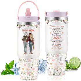 30oz Stainless Steel Cup (Option: Professional Skin care: Style17)