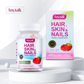 Hair, Skin, Nails, Gummies (Option: Professional Skin care: 60pcs)