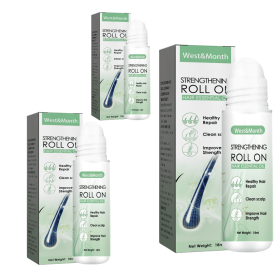 West&Month Hair Roller Balls Scalp Massage Moisturizing Hair Roots Thickening Hair Hair Treatment Roller Balls Essential Oil (Option: Professional Skin care: 3pcs)