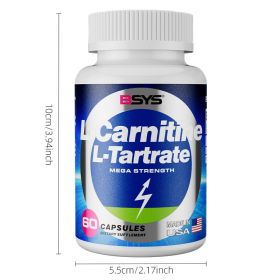 BSYS L-Carnitine L-Tartrate 60's (Option: Professional Skin care: 1Bottle)