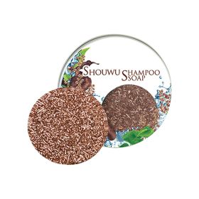 EELHOE He Shou Wu Shampoo Cake Nourishing Hair Root Essential Oil Shampoo Soap Dark And Smooth Botanical Hair Soap (Option: Professional Skin care: 1pcs)