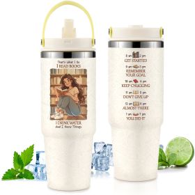 30oz Stainless Steel Cup (Option: Professional Skin care: Style33)