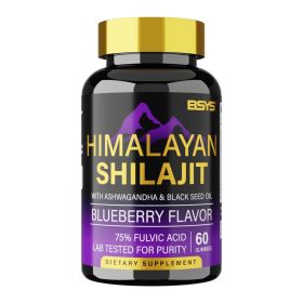 BSYS SHILAJIT GUMMIES 60'S (Option: Professional Skin care: 1Bottle)