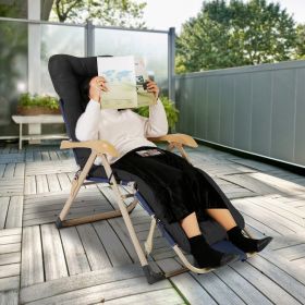 66.92x22.04in Thickened Chaise Lounger Cushion Recliner Rocking Chair Sofa Mat Deck Chair Cushion (Option: Professional Skin care: Pro_Black)