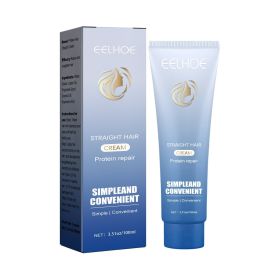 EELHOE Protein Corrective Hair Straightening Cream Repair Hair Smoothing Frizz And Dryness Anti-Frizz Nourishes And Smoothes Hair (Option: Professional Skin care: 1pcs)