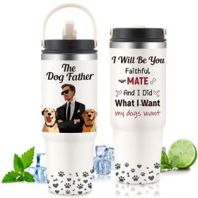 30oz Stainless Steel Cup (Option: Professional Skin care: Style26)
