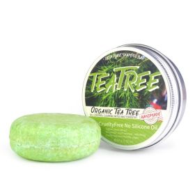 Ginger Shampoo Soap Anti-dandruff Refreshing (Option: Professional Skin care: Tea Tree 60g)