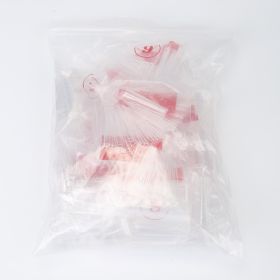 500Pcs False Nail Tips C Curve Half Cover French Nails Extra Long Fake Finger Nails For Nail Art Salons Home DIY 10 Sizes (Option: Professional Skin care: Transparent)