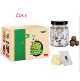 30-piece Bottle Chinese Mugwort Paste (Option: Professional Skin care: 30 Tablets-Moxa Navel Paste-2PCS)