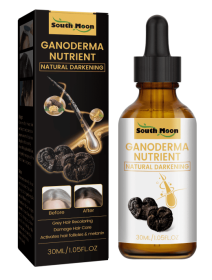 South Moon Black Ganoderma White To Black Hair Treatment Nourishing Hair Moisturizing Hair Repairing Massage Serum (Option: Professional Skin care: 1pcs)