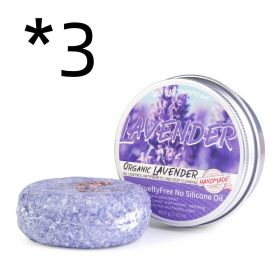 Ginger Shampoo Soap Anti-dandruff Refreshing (Option: Professional Skin care: 3pcs Lavender 60g)