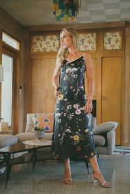 Andromeda Silk Dress in Spring Equinox (size: XXS)