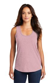 District Women's Perfect Tri Racerback Tank DM138L (Color: Heathered Lavender, size: 3XL)