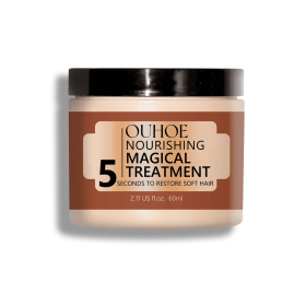 OUHOE Nourishing Hair Mask Repair Hair Dyeing Hot Split Ends Dry Damage Moisturizing Hydration Smooth Hair Mask (Option: Professional Skin care: 1pcs)