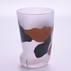 Creative Cute Cat Paws Glass Tiger Paws Mug Office Coffee Mug Tumbler Personality Breakfast Milk Porcelain Cup Gift (Option: Professional Skin care: Sanhua)