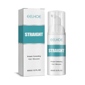 EELHOE Hair Straightening Mousse Smoothing Conditioner Smoothes Frizz And Split Ends Repairs Damaged Hair Leave-In Treatment Cream (Option: Professional Skin care: 1pcs)