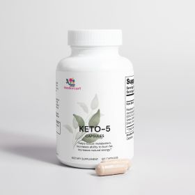 KETO 5 DIETARY SUPPLEMENT 60 CAPSULES (Option: Professional Skin care: KETO SUPPLEMENT)